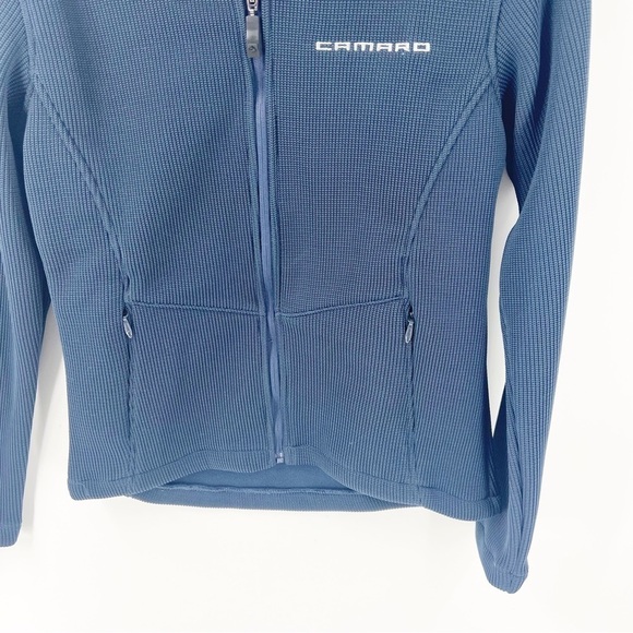 ✅ Storm Creek Camaro Logo Navy Long Sleeve Jacket Size Medium - Picture 2 of 7